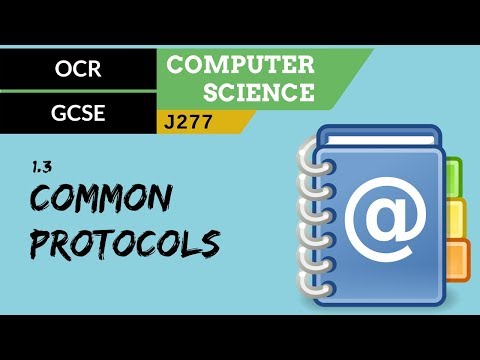 OCR GCSE (J277) 1.3 Common protocols