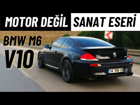 V10 Senfonisi ile BMW M6 Test Sürüşü