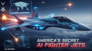 America’s Secret AI Fighter Jets | The Technology That Could Win World War 3