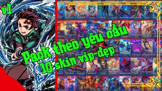 ➢Tập 8|Mod Pack 10 SKIN   |V1| Hiền mod lq-mới nhất meta #modflotinhe#modskinwiroche#modcamxa