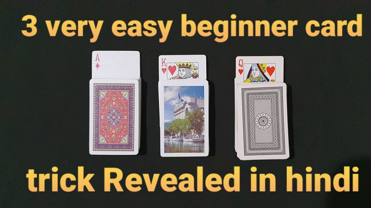 3 very easy beginner card tricks you can learn in 5