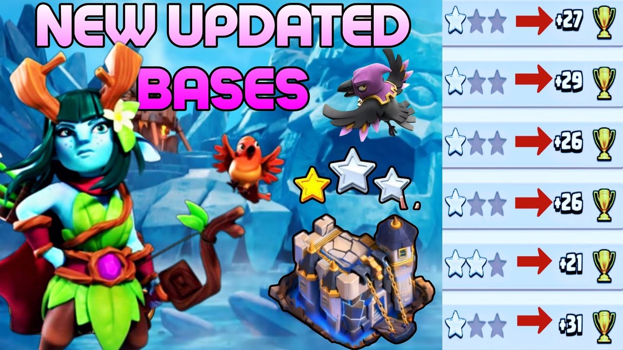 *NEW UPDATED* TOWN HALL 18 WAR WITH LINK - ANTI EARTHQUAKE SPELL TOWER - TH18 BASE - CLASH OF CLANS