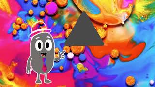 Learn the Shape: Triangle with Mr. Colores! | Fun & Easy Bilingual Video for Kid