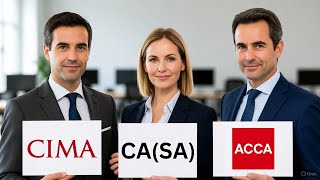 CIMA vs CA(SA) vs ACCA