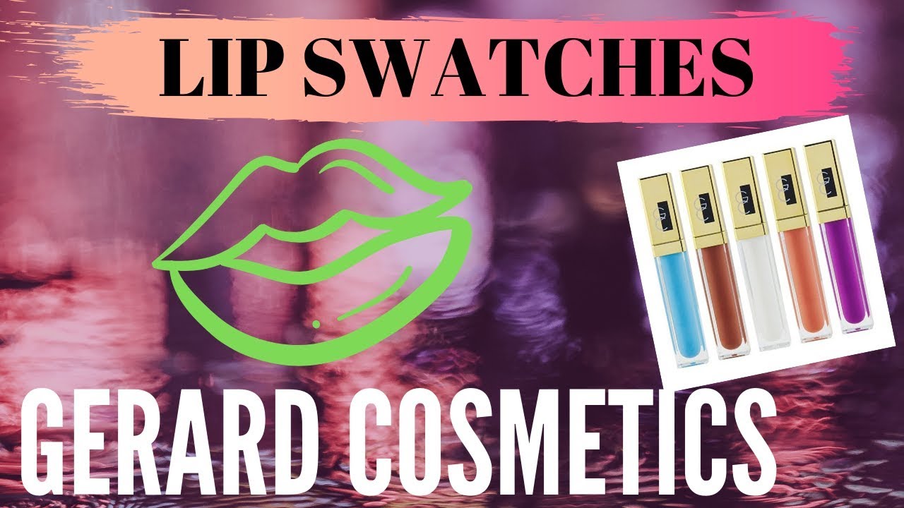 COLOR YOUR SMILE PART 2 *GERARD COSMETICS*