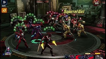 Marvel strike force/MSF - Incursion raid, Tech node 1, Diff 6, P.E.G.A.S.U.S (reload)