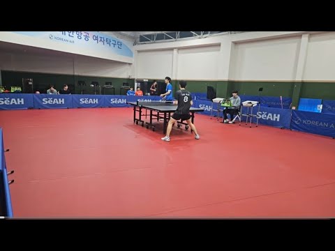 제1회 세아탁구선수권대회🏓 1번단식 김병현 : 이성민 4세트 시작 thumbnail