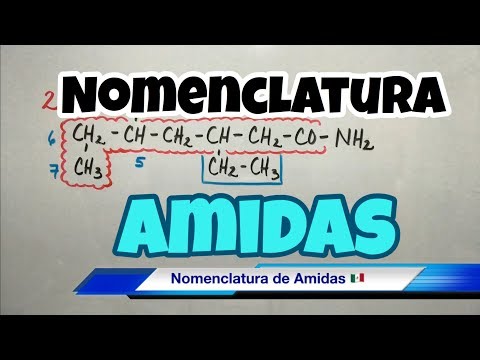 Nomenclatura Orgánica de AMIDAS (muy fácil)