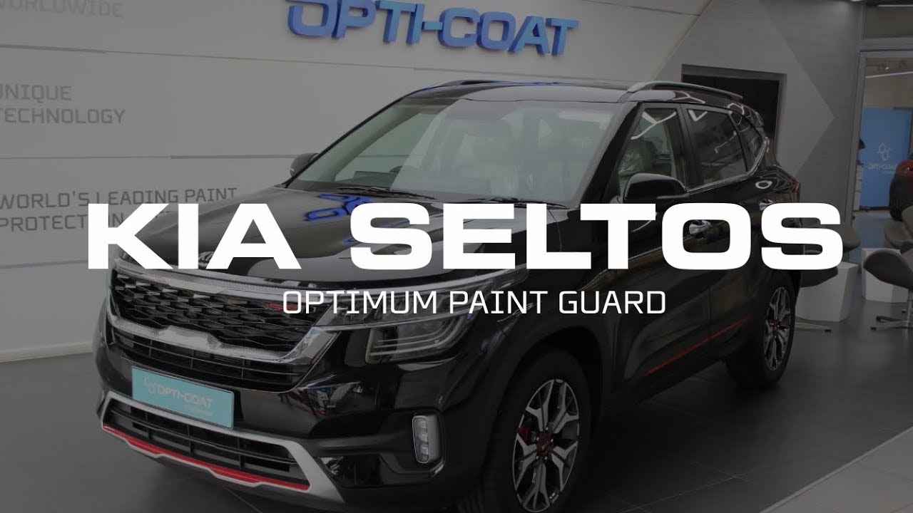 KIA SELTOS is now protected with Optimum Paint Guard Ceramic Coating