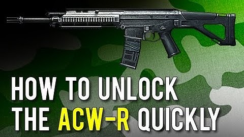 Tips to Unlock the ACW-R (Close Quarters | Battlefield 3)