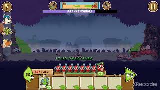 guerra de orugas oruga flash vs Frankenstein jefe 3 especial screenshot 4