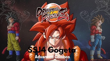 Dbfz(v1.27): SSJ4 Gogeta Advanced Combos