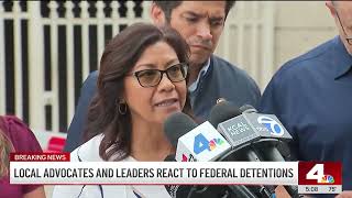 LA advocates and leaders react to federal detentions