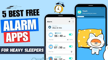 5 Best Free Alarm Apps to Wake Up Heavy Sleepers ⏰ | For Android | Apps that Will Wake You Up