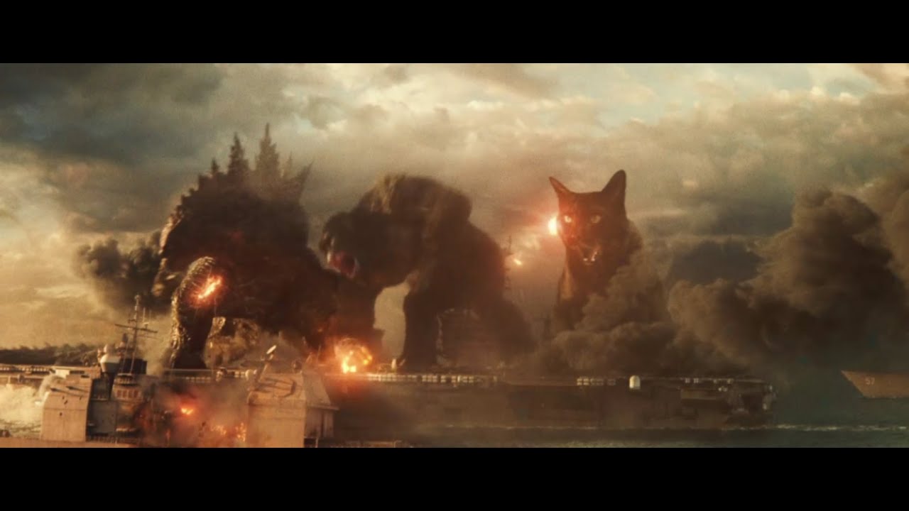 Cat kong vs dogzilla