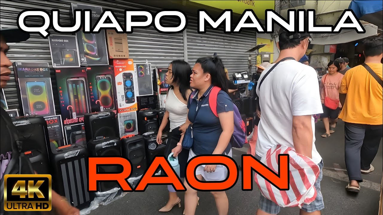 NONSTOP ACTION at THE CHEAPEST ELECTRONICS CENTER in MANILA | RAON QUIAPO MANILA  PHILIPPINES [4K]🇵🇭