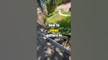 How to gutter clean #shorts