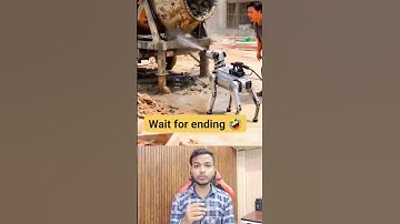 मजदूरों का काम अब रोबोट कर रहा है 🤖 #robot #ai #aishorts