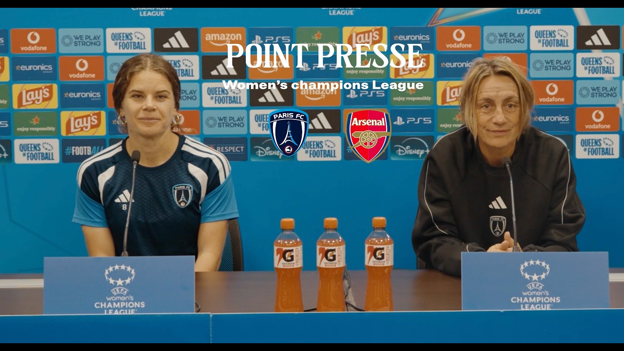 Le point presse avant Paris FC vs Arsenal | UWCL