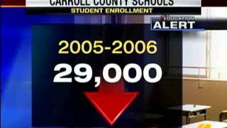 Carroll County's School Enrollment Declining