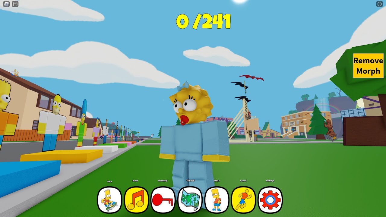FIND ALL SIMPSONS IN ROBLOX ⭐PART 2 [No commentary] - YouTube