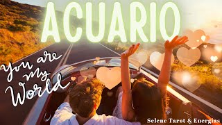 ACUARIO 🧡 SUCEDERÁN COSAS IMPORTANTES! DOS PERSONAS CON EL OJO PUESTO EN TI. DE TODO ESTO NACERÁ…