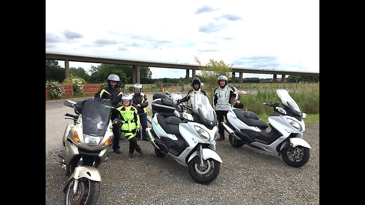 Green Hut mystery tour Burgman Riders UK