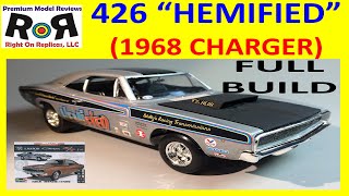 1968 Dodge Charger R/T 1:25 Scale Revell 4202 -Full Kit Build & Review