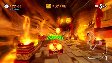 Crash Team Racing Nitro-Fueled: Adventure Part 28: Mystery Caves (Platinum Relic