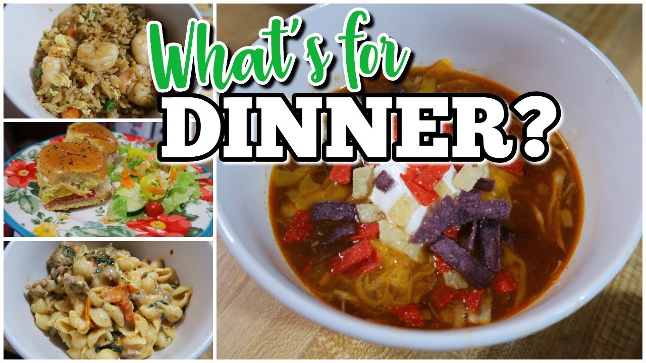 WHAT'S FOR DINNER? #200 | 1-Week Of Real-Life Family Meal Ideas - YouTube