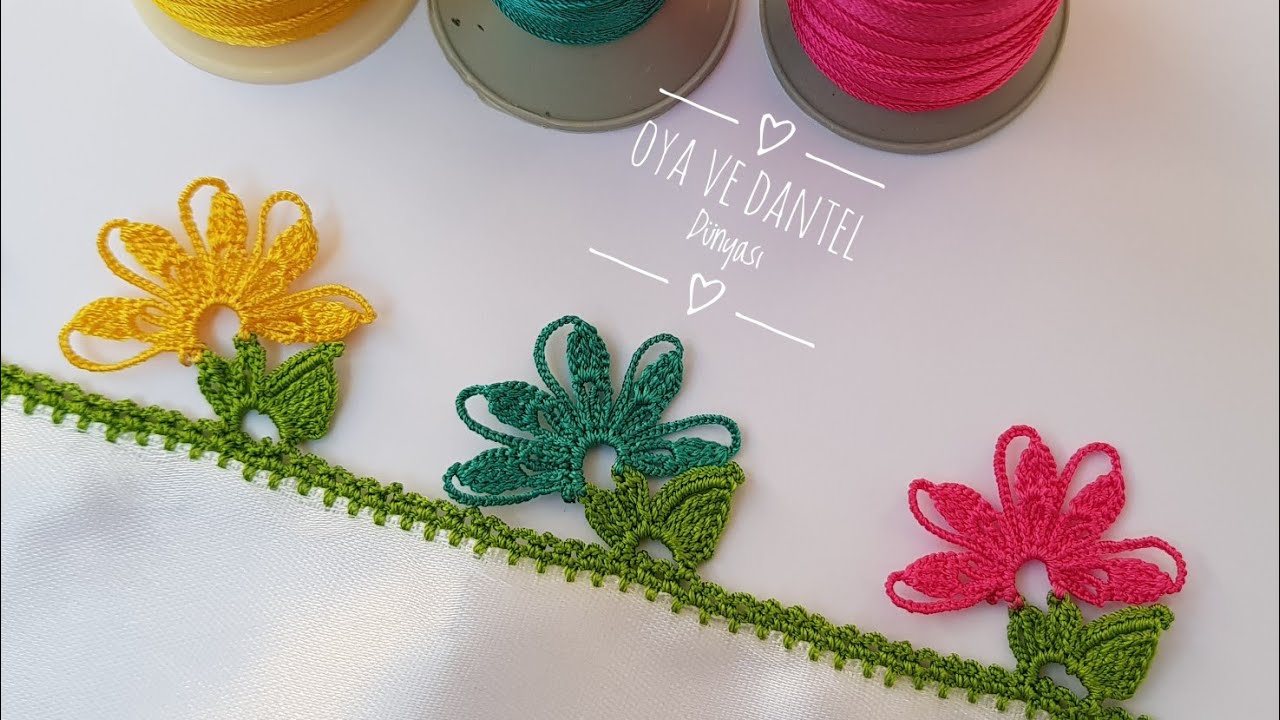 2010 Aksilikler Oyası Oldu Benim için iğneden Tığa Tasarım Kolay Tığ Oyası Yapımı