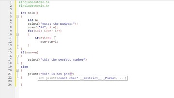 write a program in c  perfect number#coding#statusvideo#coding#video