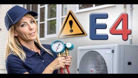E4 Code in Fujitsu, Trane, Sharp, Kelvinator, Electrolux Air Conditioners: Troubleshooting
