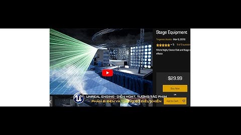 Bài 8_Video Demo khóa học Unreal Engine  Online - Offline: Đèn và thông số điều khiển