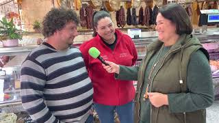 Sara Prado y Antonio Fernández de Carnicería La Salada de Lugo de Llanera / El Campo de Asturias
