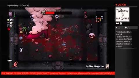 The Binding of Isaac Rebirth (TROPHY GUIDE) PART 5 The Lost:(