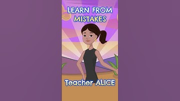 Learn From Mistakes - Moral Lesson for Kids | Learning Video in English #lifelessonsforkids