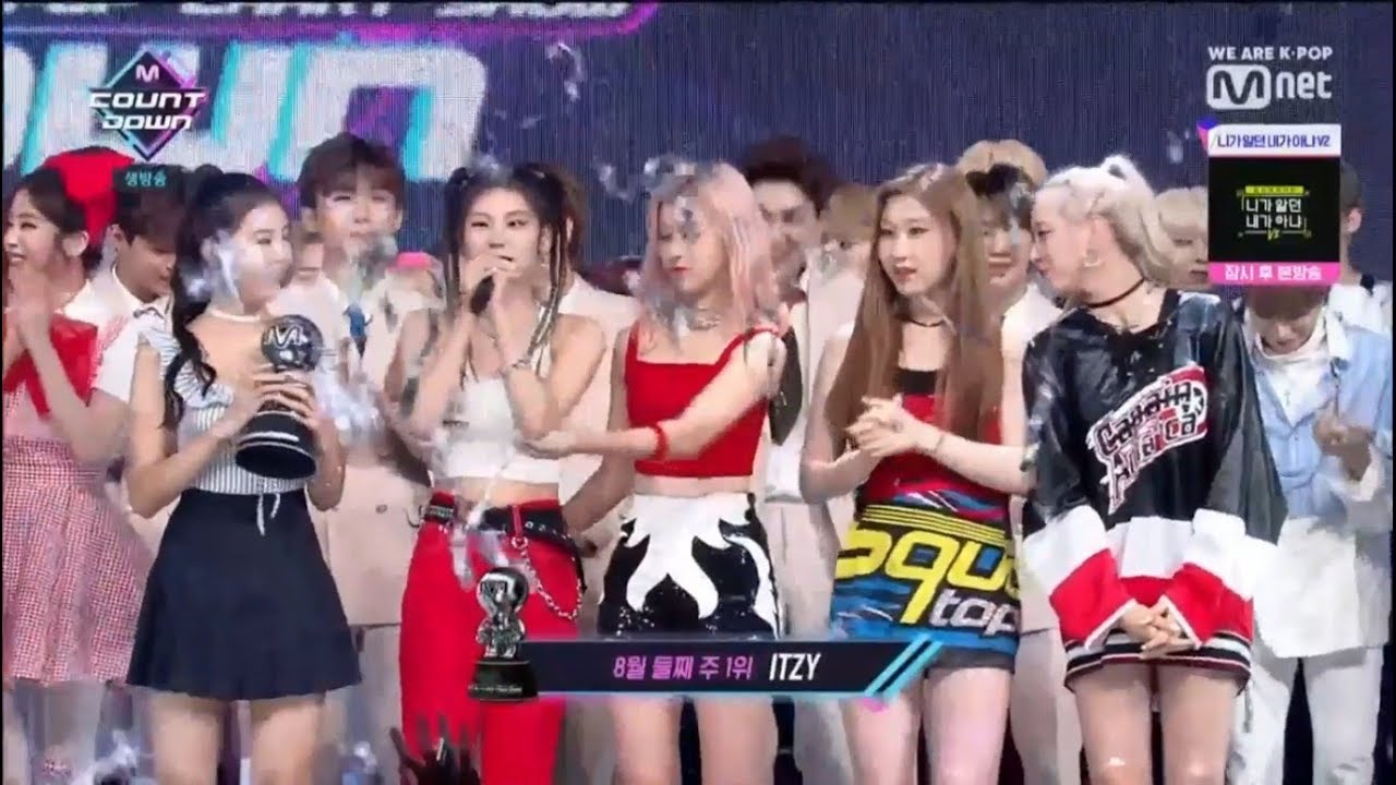 190808 M! COUNTDOWN WINNER - ITZY 