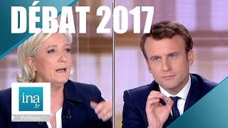 Débat 2017 entre Marine Le Pen et Emmanuel Macron résumé en 15 minutes | Archive INA