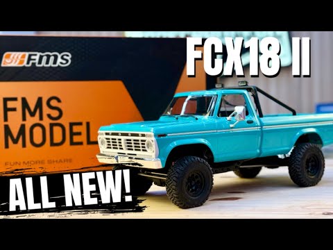 NEW FMS FCX18 II! The Next Generation Mini Crawler Is Here