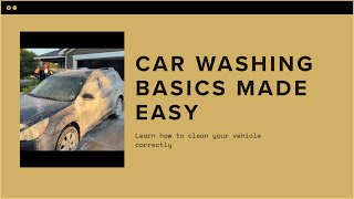 Hybrid washing your vehicle for beginners. It’s that easy!
