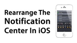 [iOS Advice] Manually Reorganize Apps And Widgets In The Notification Center screenshot 4