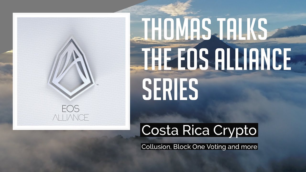 EOS Alliance series - Thomas Talks - Collusion, Exchange BP's, Voter Apathy, Block.One rumours, more