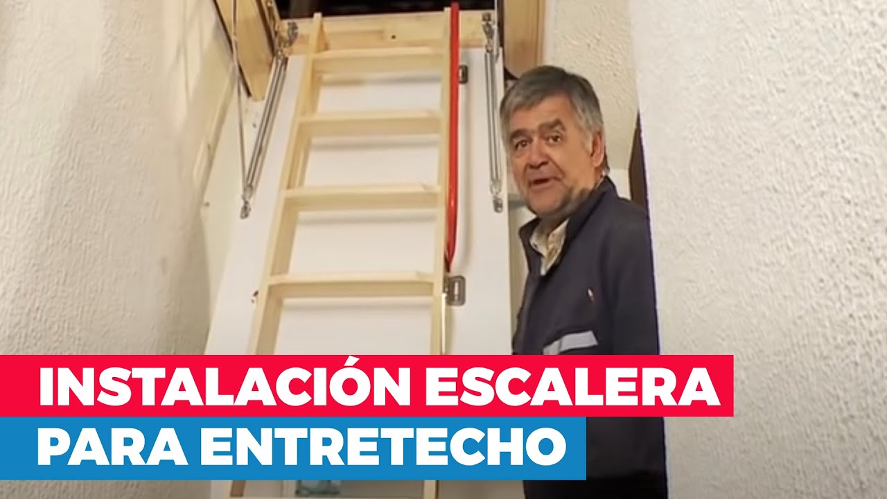 Escalera Escamoteable de Techo Tipo Fuelle