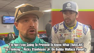 Chase Elliott And Ricky Stenhouse Jr. React To Bubba Wallace Penalty
