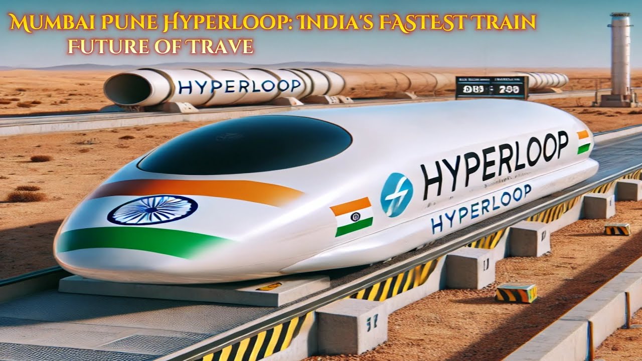 Is Hyperloop The FUTURE Of Train Travel in India? Mumbai To Pune Journey