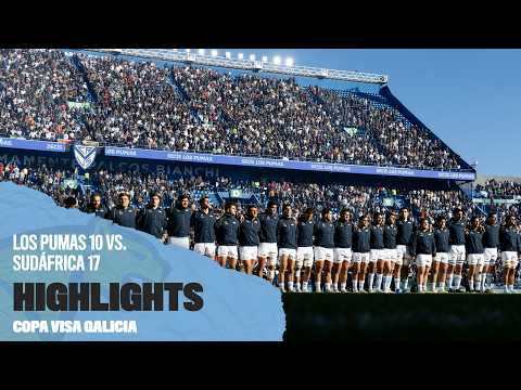 08082026 Los Pumas 10 vs Sudáfrica 17 - Copa Visa Galicia