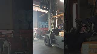 Celebrity Loading the pipe bundle to the container. Net Worth