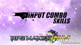 Input Combo Skills Plugin for RPG Maker MV Input Combo Skills Visustella Mz Plugin 102