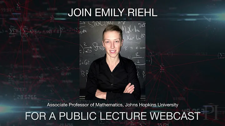 A Solution to the Stable Marriage Problem: Emily Riehl webcast trailer